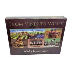 From Vines To Wines A Wine Tasting Game Adult Board Game Brand New Urban Trend